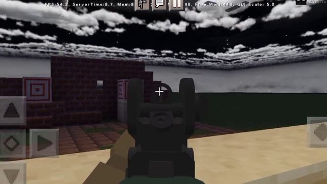 Крутой мод на 3д оружие для Minecraft Bedrock edition смотреть онлайн