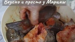 Готовим вкусно рыбу Сом на Новый Год #shorts Как приготовить