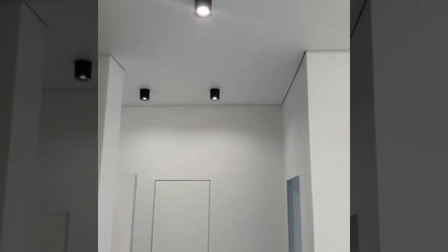 двухуровневый матовый натяжной потолок с профилем еврокраб смотреть онлайн