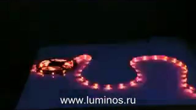 Светодиодная лента Comfort 60RGB SMD 3528, 4.8Вт\метр www.luminos.ru смотреть онлайн