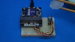 Adafruit CLUE nRF52840 & CircuitPython - Contactless thermometer