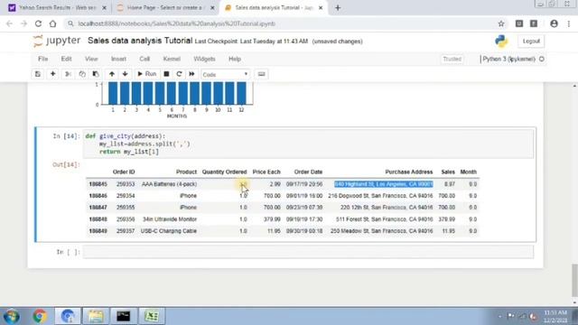 Solving a real world Data Science Sales Analysis Problem In Python Pandas | Step by Step смотреть онлайн