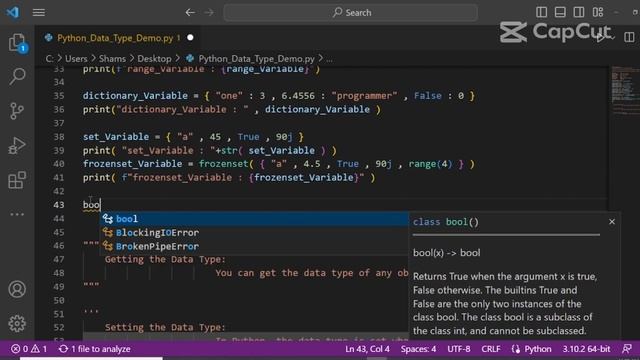 Python Data Types | use python data types | use data types in python | data types in python