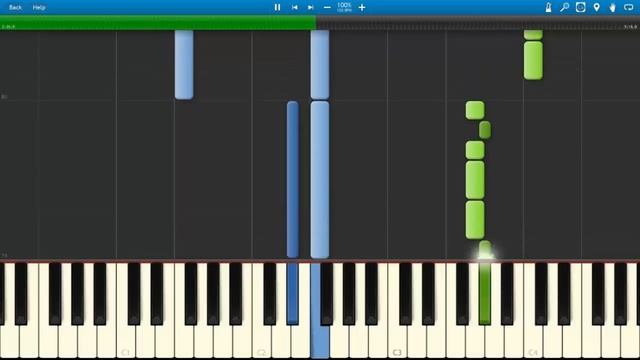 Time Lapse | in a Time Lapse - Ludovico Einaudi ( MIDI / Synthesia / Tutorial ) смотреть онлайн