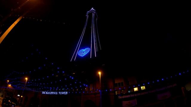 Blackpool Illuminations | Walkthrough Tour | 4K смотреть онлайн