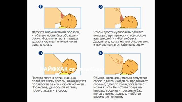 ГРУДНОЕ КОРМЛЕНИЕ - ЛАЙФХАК смотреть онлайн