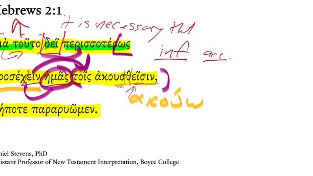 Hebrews 2:1 смотреть онлайн