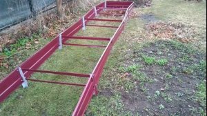 Купили новую грядку. We bought a new garden bed.mp4