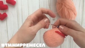 МК по вязанию крючком ангелочка к 14 февраля. 2 часть / валентинка / амигуруми / crochet