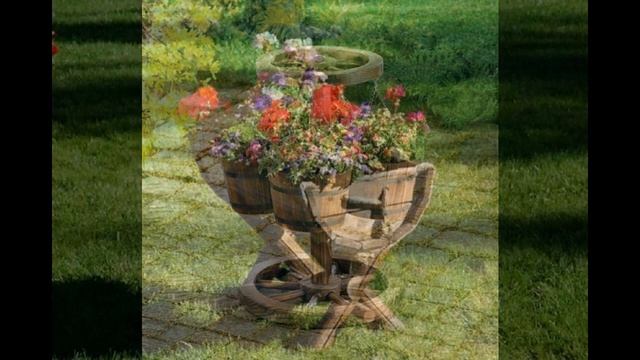 Оригинальные клумбы. Идеи смотреть онлайн