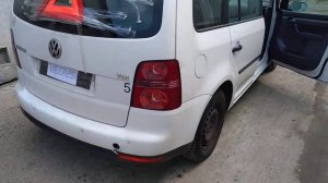 Volkswagen Touran 1.9 TDI  удалили сажевый фильтр клапан  егр