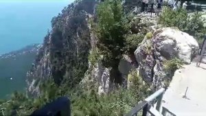 качели над пропастью в Ялте=)#рек