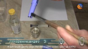 Чистка овп-метра. Cleaning ORP meter.