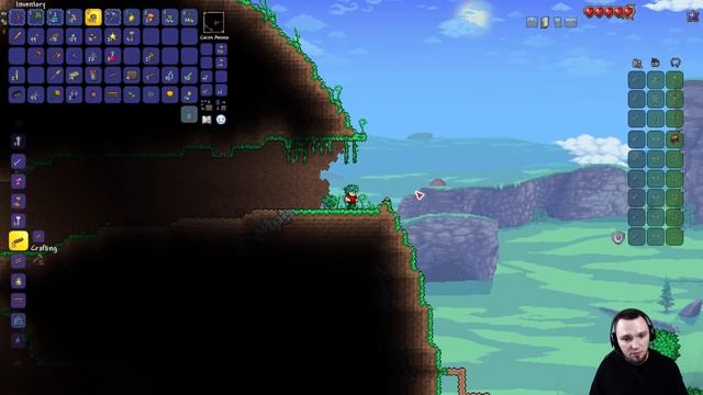 Прохождение Terraria 1.4 за стрелка. Мастер + Хардкор #1 смотреть онлайн