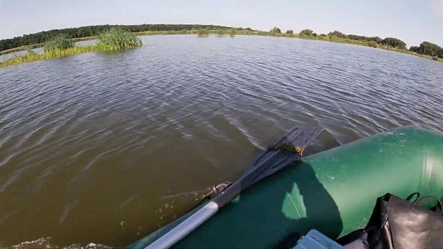 Электромотор для лодки ПВХ Fisher 36 - тестируем скорость