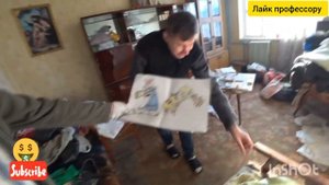 профессор и противогаз 2 часть # ёшкин дуркует голова работает #джентльмены фортуны, около конторы