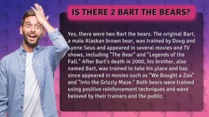 Is there 2 Bart the bears?