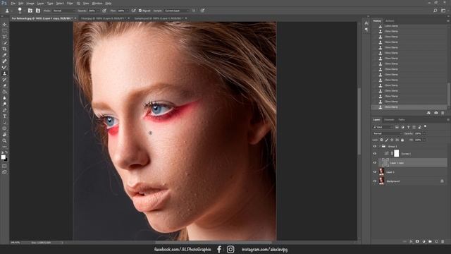 Частотное разложение (Ретушь) High Pass Retouch (для начинающих) смотреть онлайн