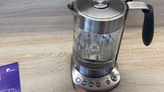 Обзор чайника Kitfort KT-601 смотреть онлайн