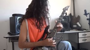 Guitarrista Walsuan Miterran - Voce se Foi - Ibanez jem 77Fp2