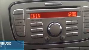 Как узнать код магнитолы Ford v серии