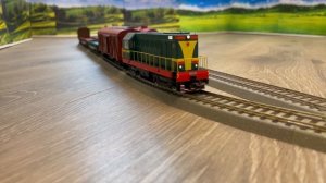 ЧМЭ2 Piko + пожарный поезд + вагоны конка