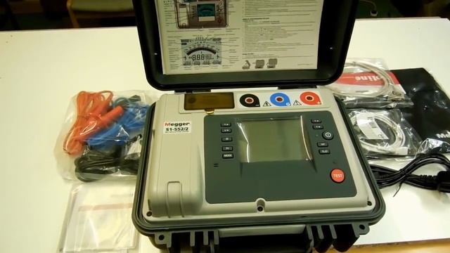 Цифровой мегаомметр Megger S1-552/2-EU