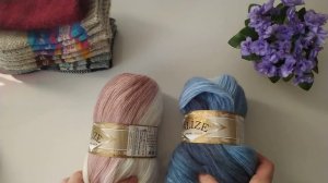 Красивые носочки из пряжи Alise Superwash.Покупка пряжи.