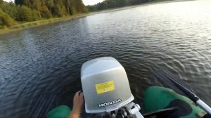 Как заводить лодочный мотор Ветерок на холодную