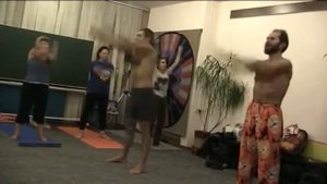 Йога. Папа и Борода. Пранаямы (прикольные) 11 2011