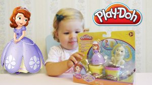 ✿ Плей До "Принцесса София" набор пластилина Sofia the first Play Doh set playing toys doll