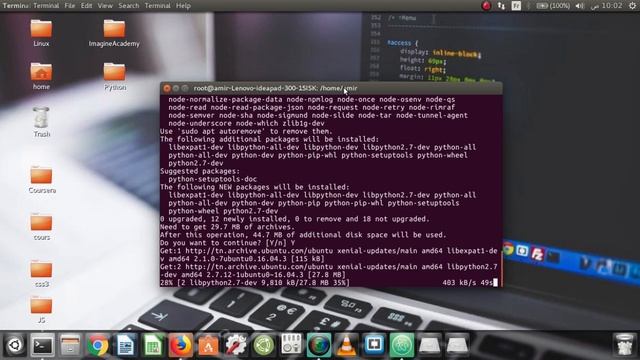 install pip in ubuntu 2018 كيفية تثبيت pip смотреть онлайн