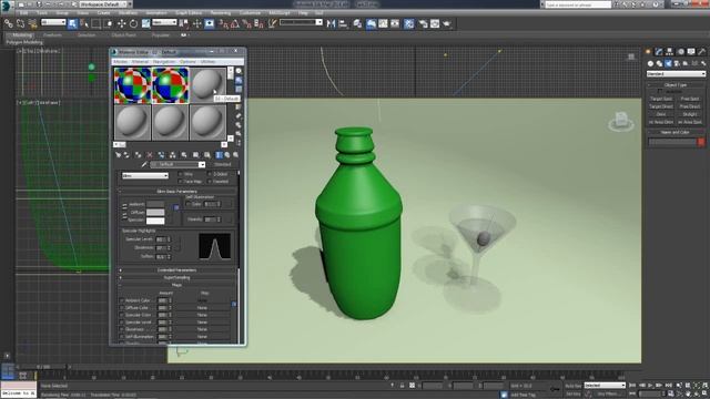 3D Max. Упражнение №35. Mental Ray. Создание преломлений. смотреть онлайн