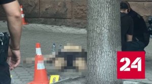 Украинский полицейский застрелил водителя во время проверки - Россия 24 