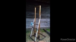 Не большой самодельный подъёмный механизм .