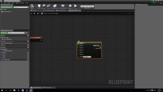 Урок 6 | Unreal Engine 4 Blueprint  - Условные операторы и Контроль последовательности