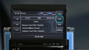 Clarion VZ401 - 9. iPod Audio Playback.mov