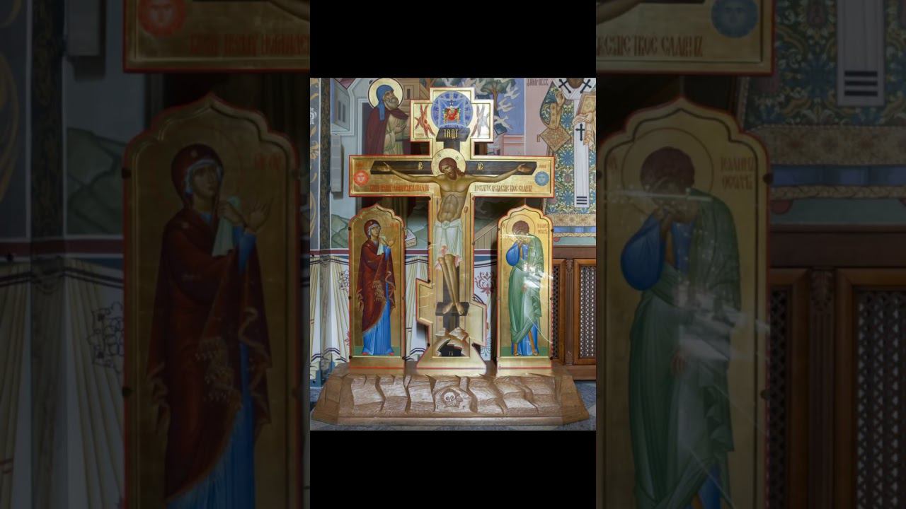 Тропарь Кресту Господню (Византийский распев) #shorts смотреть онлайн