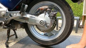 Honda NTV 650 Revere easy rear wheel remove (4K)