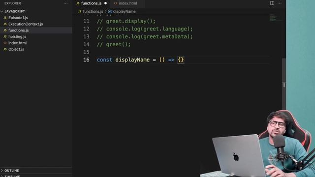 Functions in Javascript - #4