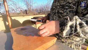 Картошка с грибами в казане .