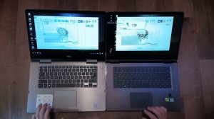 8th Gen Intel Core i5  vs 7th Gen i7 PERFORMANCE.   i5-8250U QUAD-Core vs i7-7500U DUAL-Core