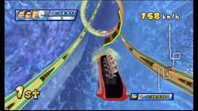 Mario & Sonic Olympic Winter Games Dream Bobsleigh Speedrun (1:36.382) (PB) смотреть онлайн