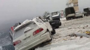 Вот как перевозят машины с Японии в Россию!