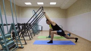 Качели Юлина в Нижнем Новгороде. Йога. Поза воина на Качелях Юлина. Разгрузка суставов.