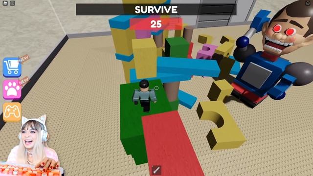 ? Escape Mr Funny's Toy Shop but it's Roblox ASMR (Roblox Keyboard ASMR + Mouse Sounds Reactions смотреть онлайн