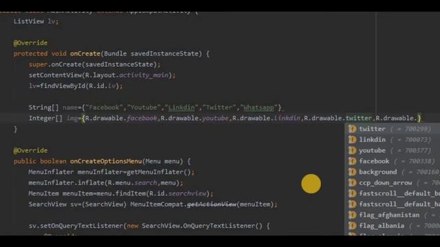 Custom ListView with SearchView on ActionBar/Toolbar Android Studio | With Source Code | Hindi смотреть онлайн
