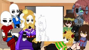 Undertale react to Sans AUs || Dust Sans, H0rr0r Sans, Glitch Sans, Memes || Gacha Reacts