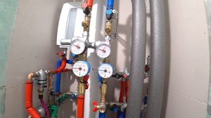 Монтаж узлов ввода системы водоснабжения/отопления(Некрасовка)