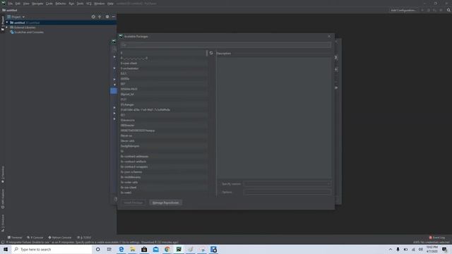 Install Python Packages/Libraries in Pycharm IDE